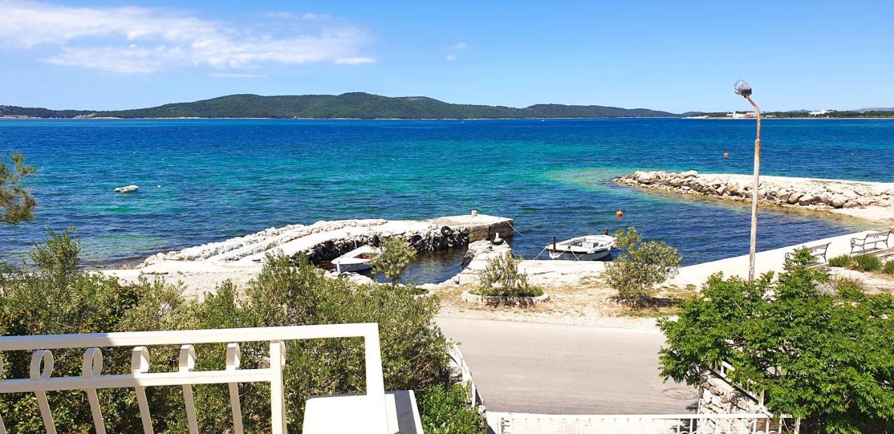 Luxury Beach Villa W Sea Sunset Views Sibenik Bagian luar foto