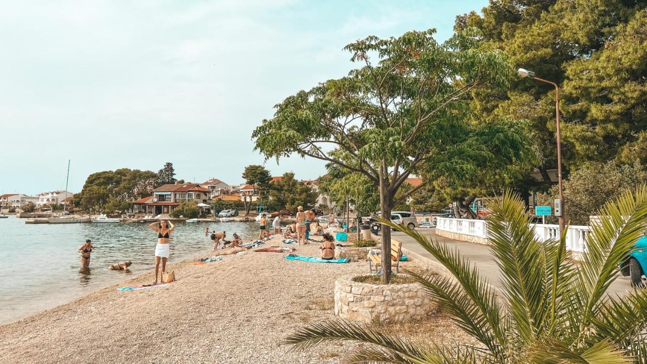 Luxury Beach Villa W Sea Sunset Views Sibenik Bagian luar foto