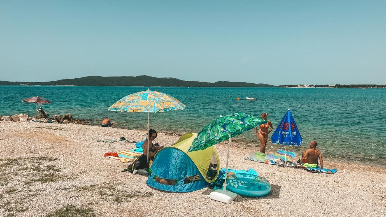 Luxury Beach Villa W Sea Sunset Views Sibenik Bagian luar foto
