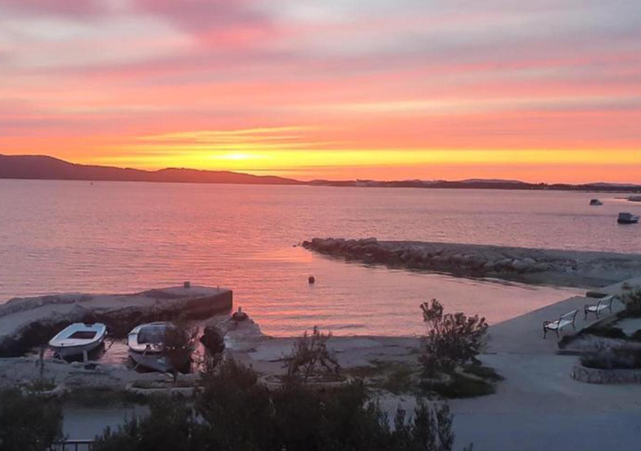Luxury Beach Villa W Sea Sunset Views Sibenik Bagian luar foto