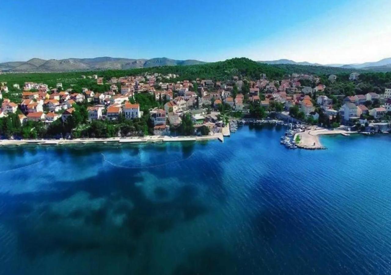 Luxury Beach Villa W Sea Sunset Views Sibenik Bagian luar foto