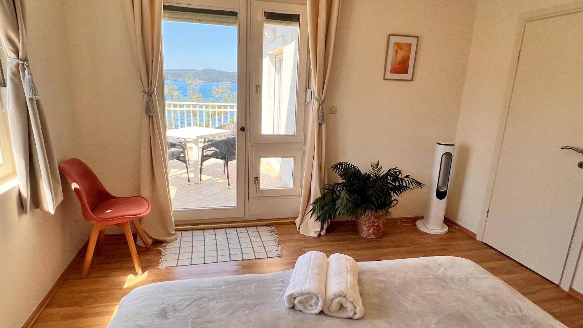 Luxury Beach Villa W Sea Sunset Views Sibenik Bagian luar foto