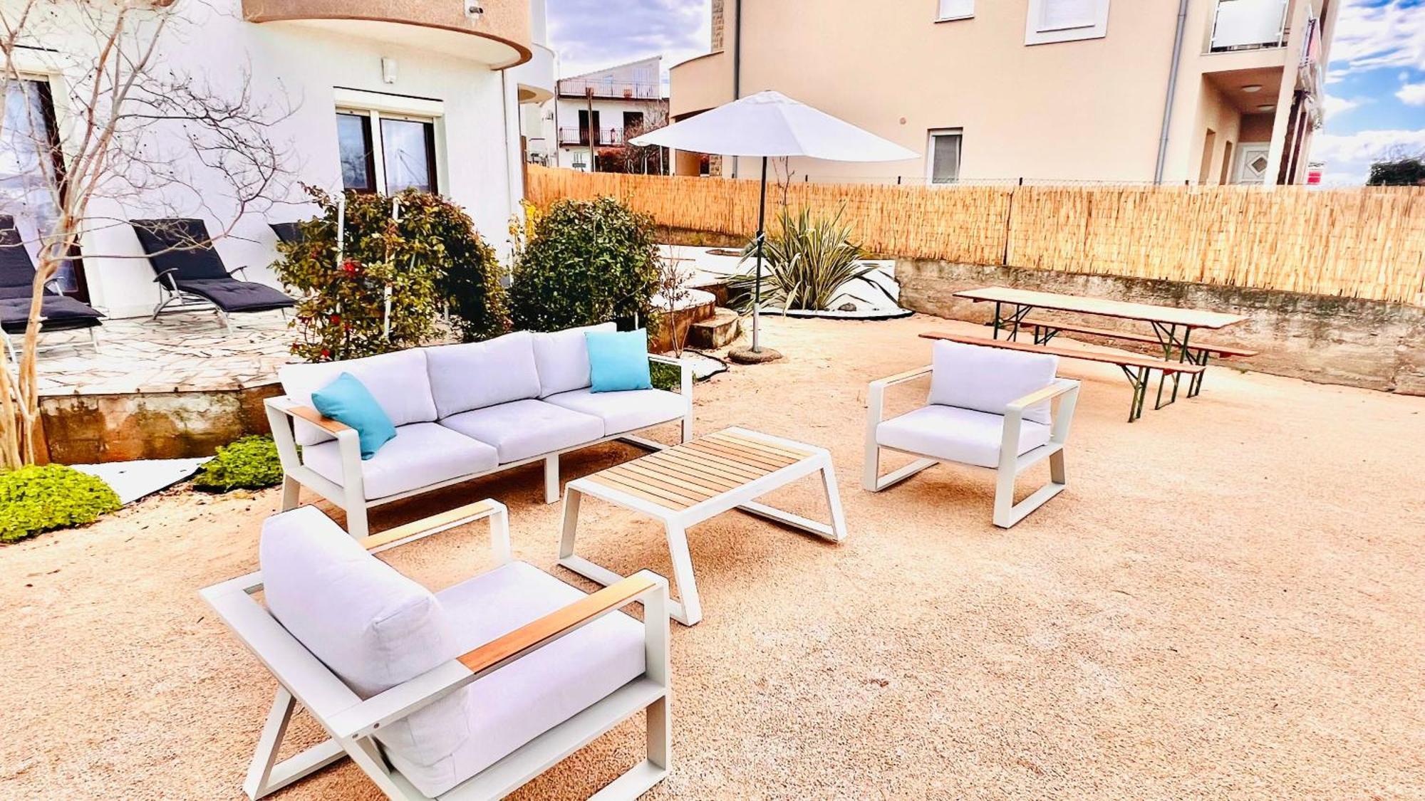 Luxury Beach Villa W Sea Sunset Views Sibenik Bagian luar foto